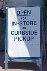 Instore pickup curbside pickup