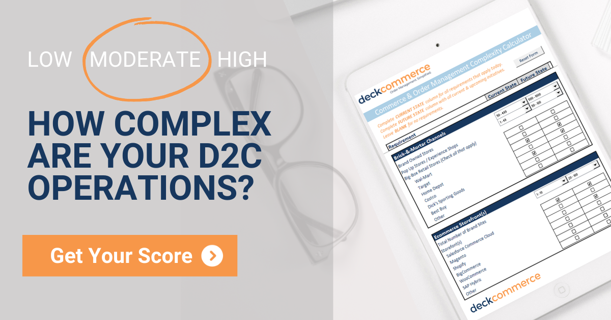 how complex are your d2c operations