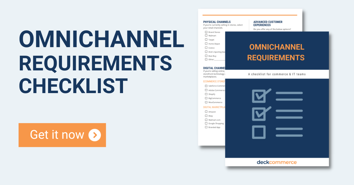 Omnichannel Requirement