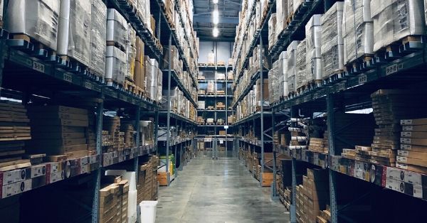 Inventory in a warehouse